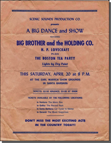 Big Brother & the Holding Company (w/ Janis Joplin)